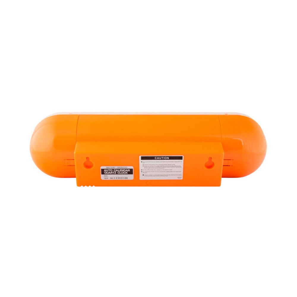 Reloj de Pared Tube Flip Naranja
