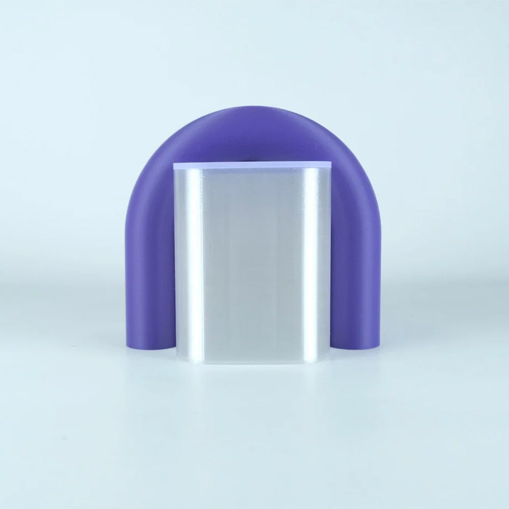 Arc Jarrón Sujetalibros Modular – Violeta, Rosado, Blanco