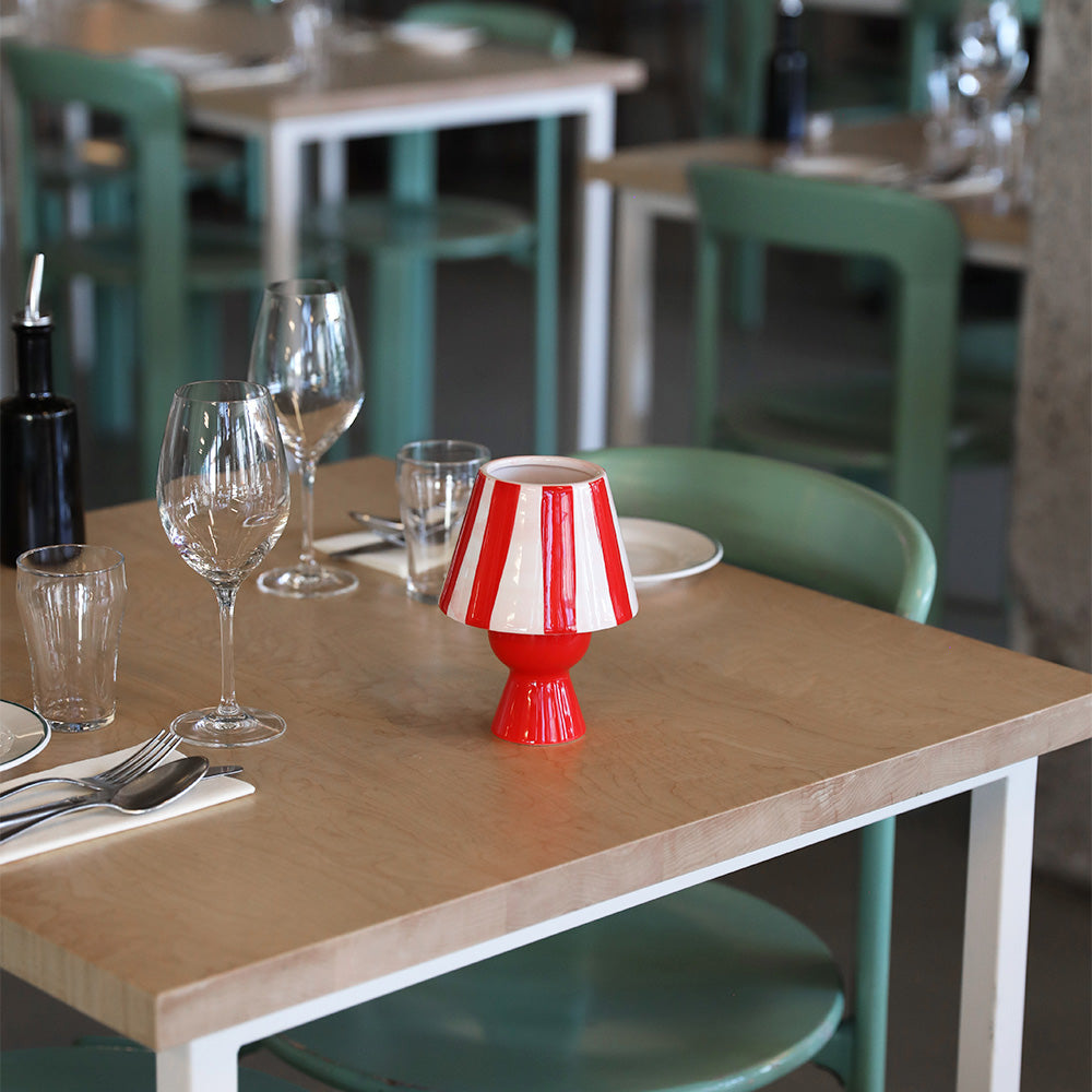 Cantine Candle Holder Red
