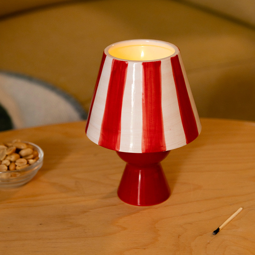 Cantine Candle Holder Red