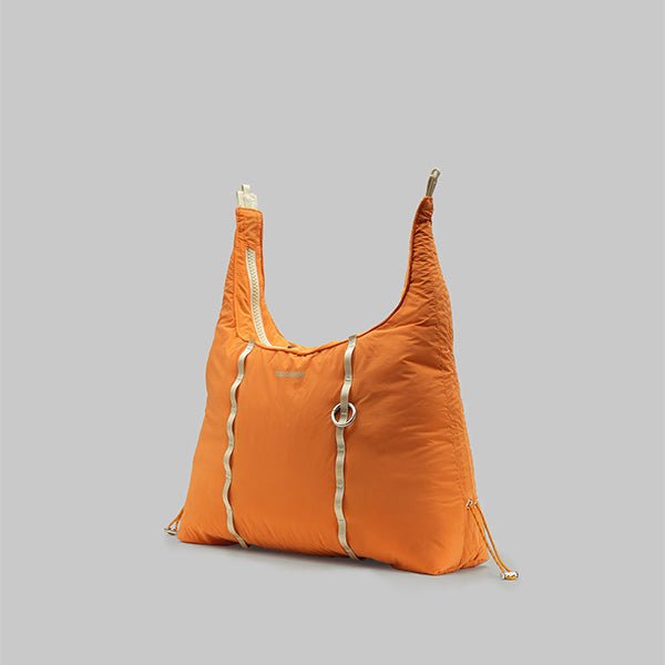 Cloud Hobo Small Burn Orange Pêche Soyeuse