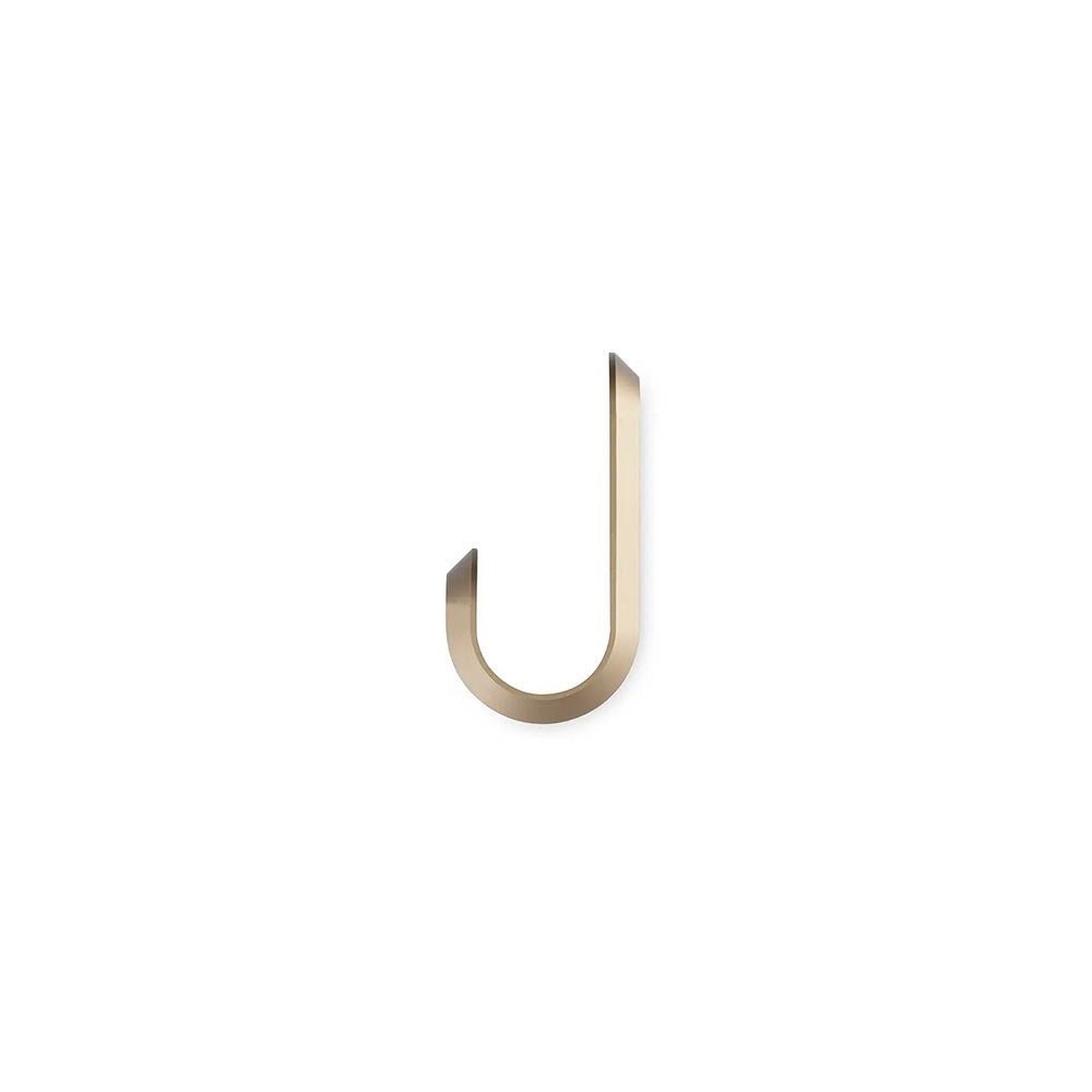 Curve Mini Hooks Gold (set of 2)