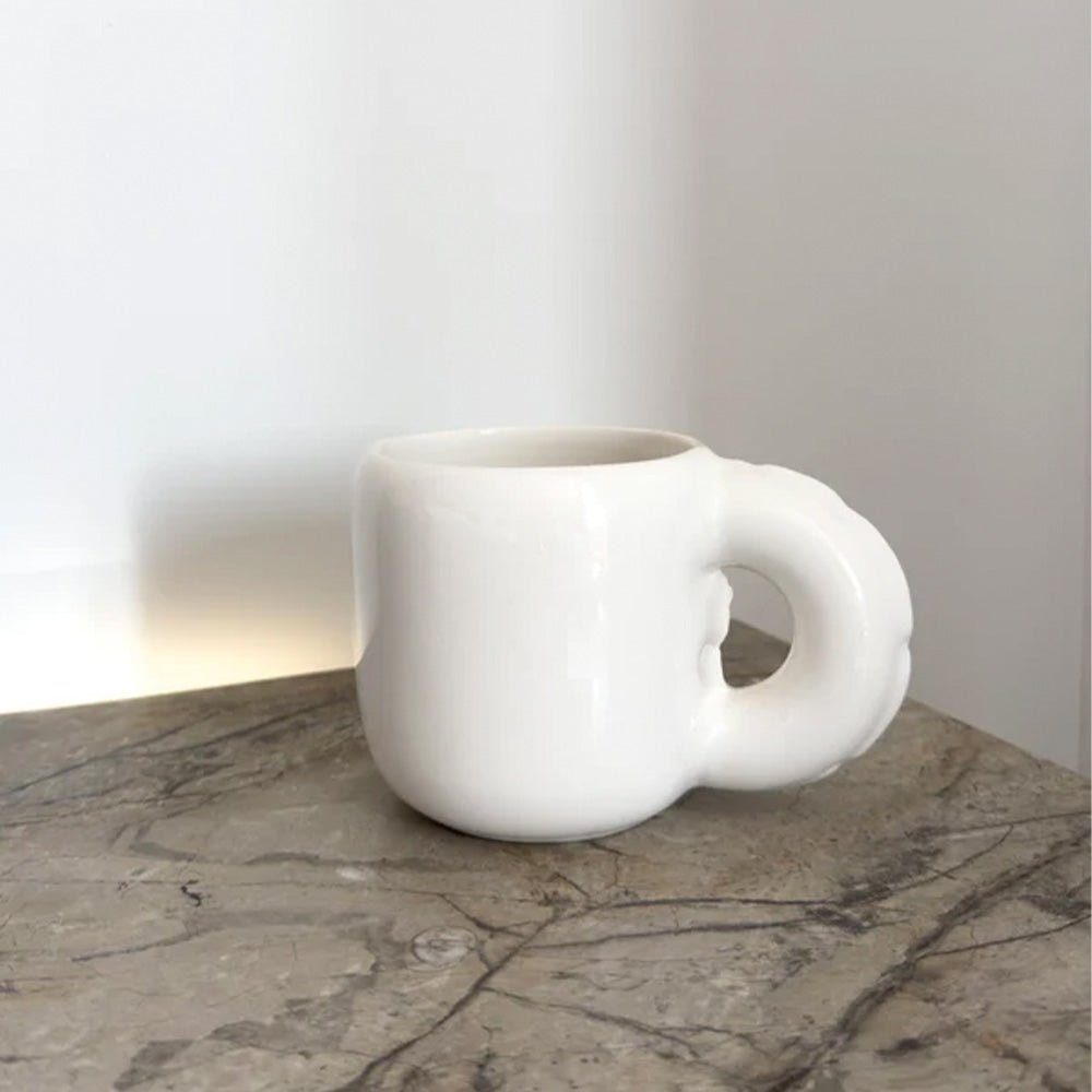 Gaston Mug Bone Gloss