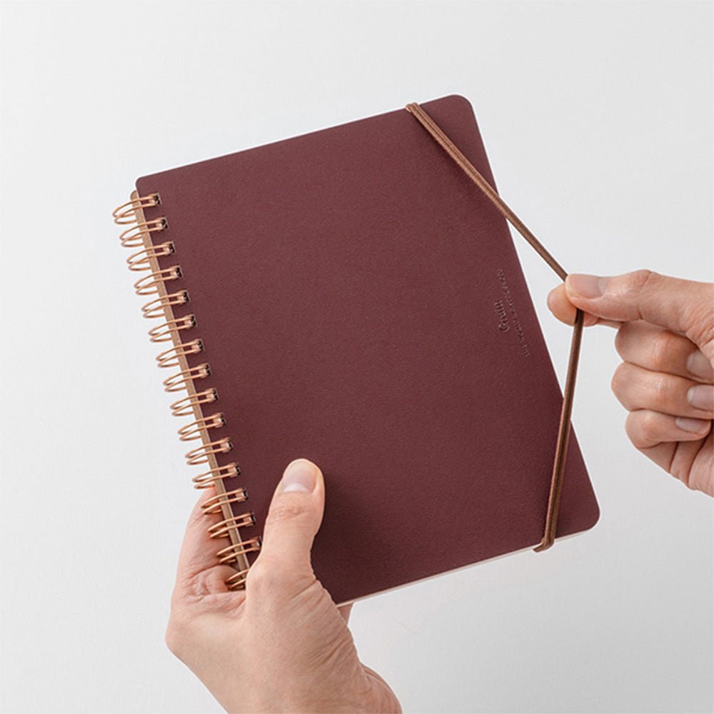 Cahier à spirale WM Grain Variante B6 Rouge
