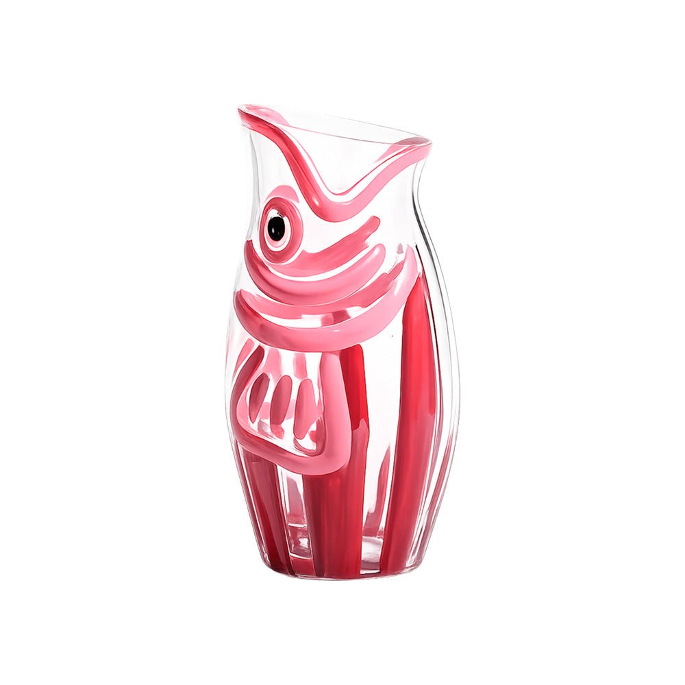 Vase Fish Red