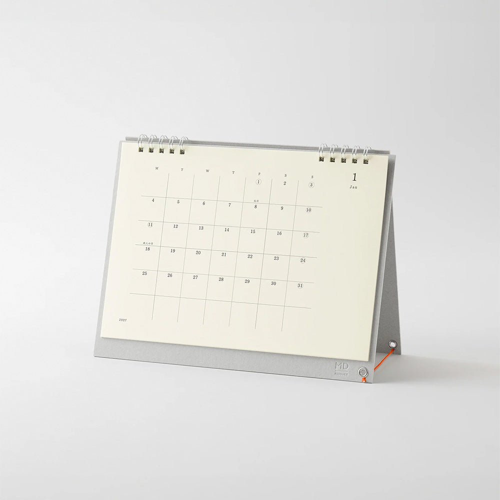 MD Calendario de Escritorio Mensual 2027