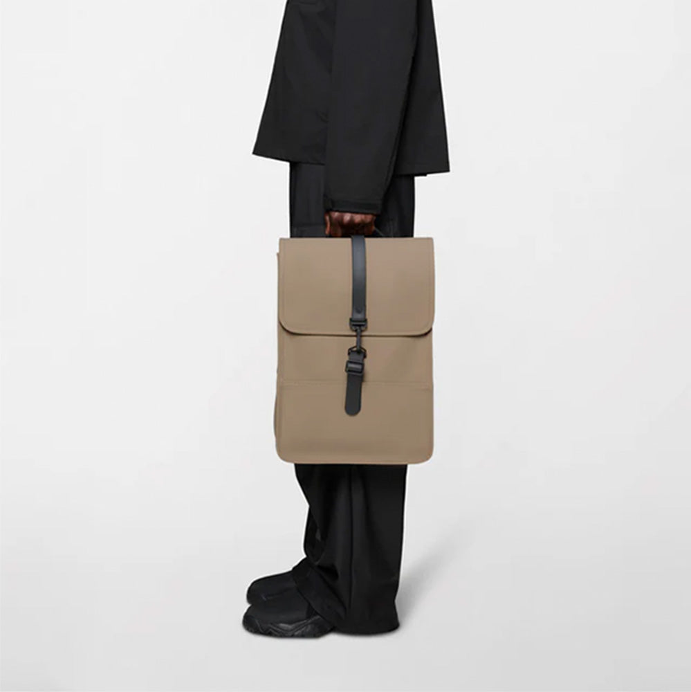 Mini sac à dos beige