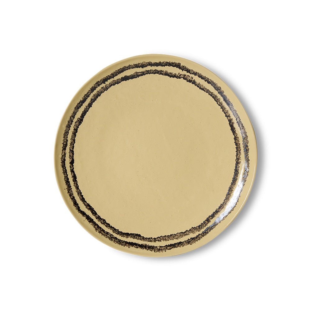 70s Ceramics: Dinner Plate - Vanilla
