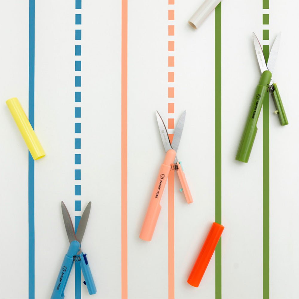 Pocket Scissors Olive Moon