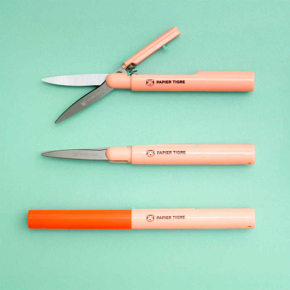 Pocket Scissors Orange Bubble