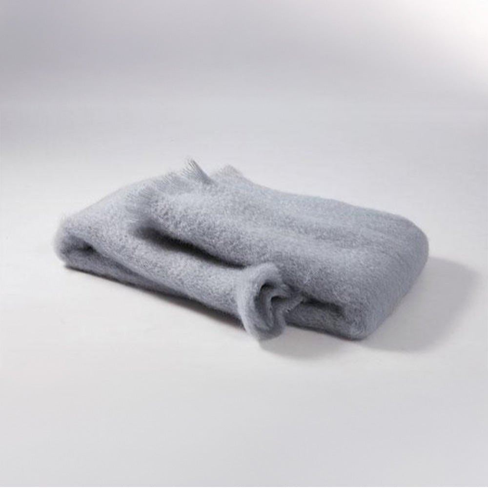 Fular Mohair Gris Índigo 014 18x170