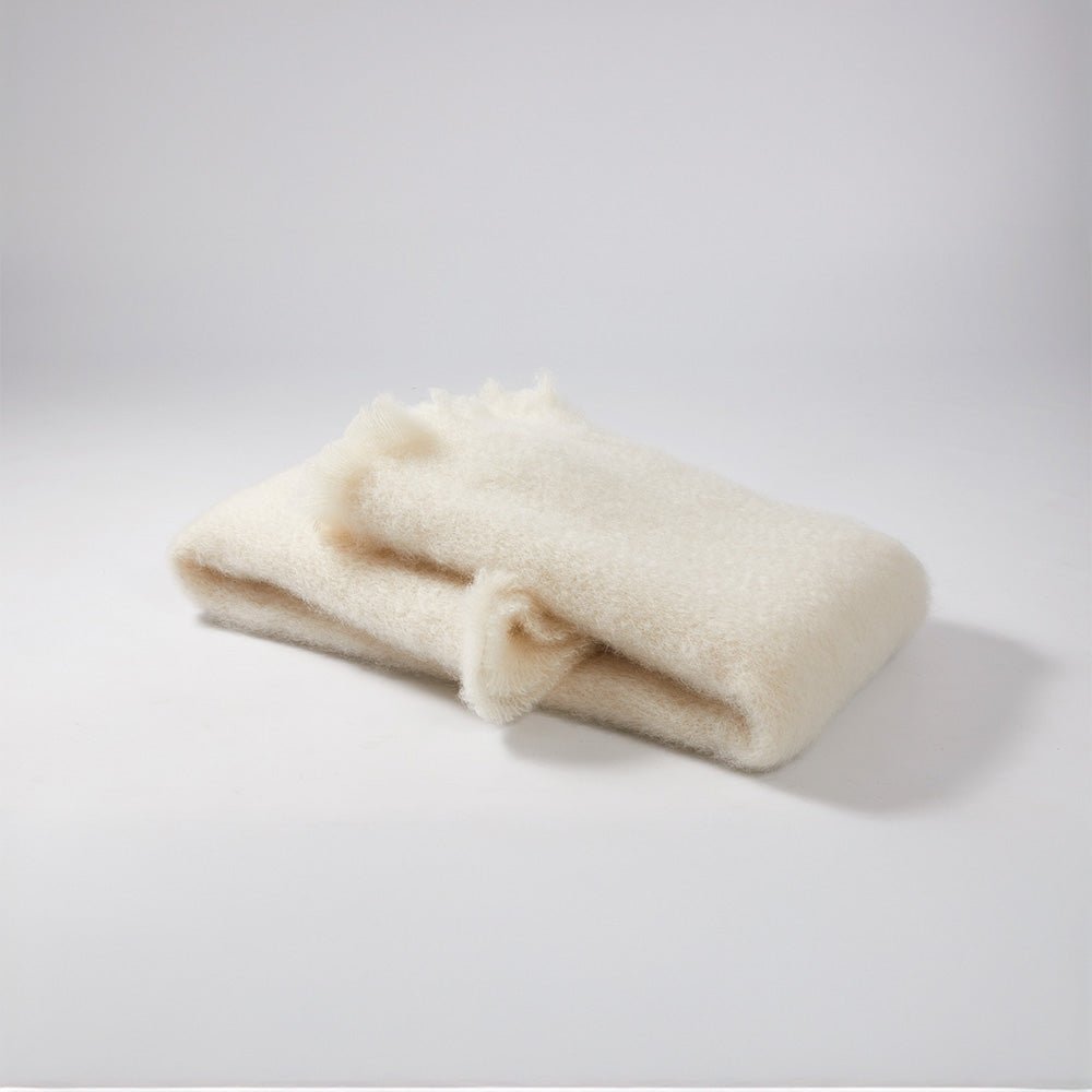 Fular Mohair Ecru 018 18x170