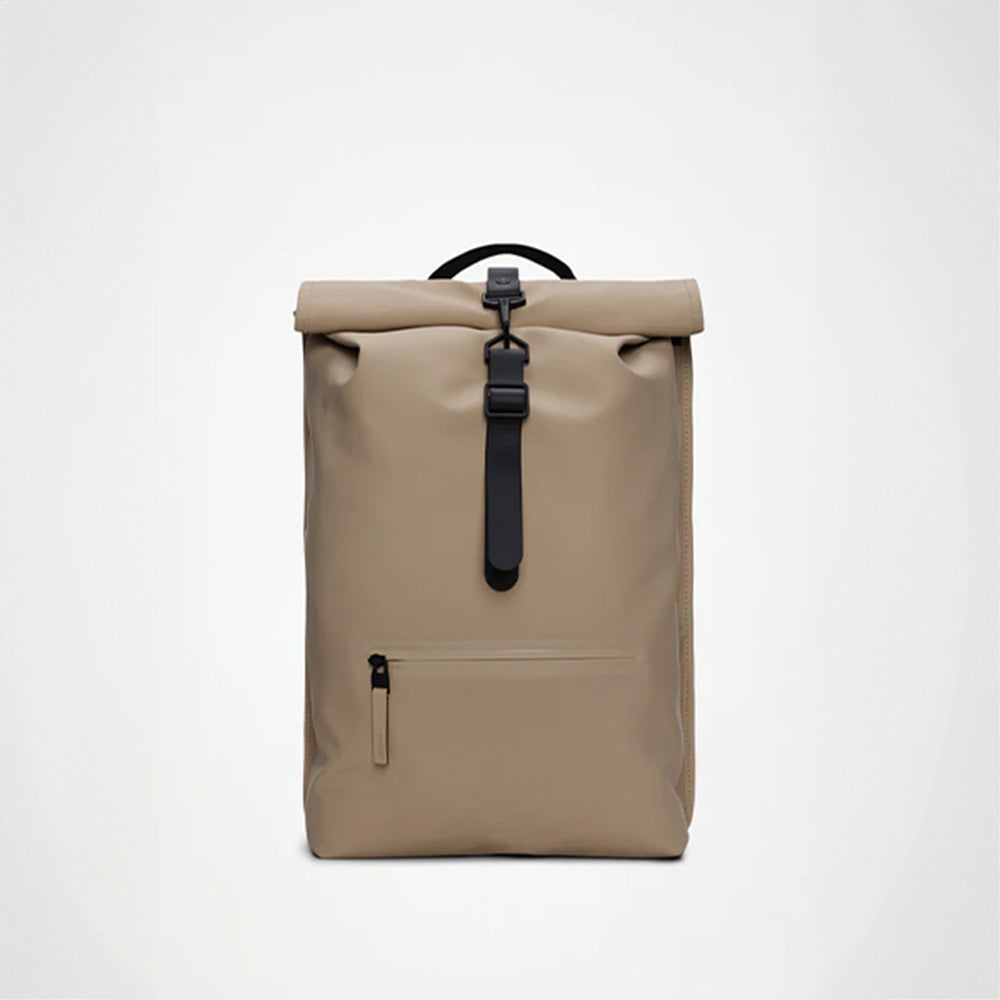 Rolltop Rucksack Beige