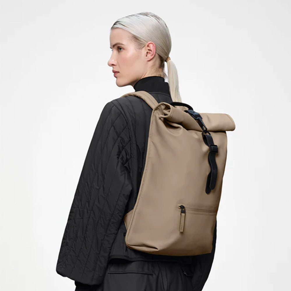Sac à dos Rolltop Beige
