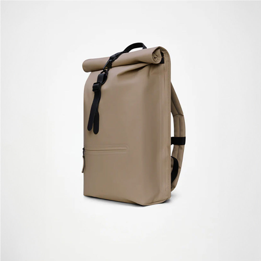 Rolltop Rucksack Beige