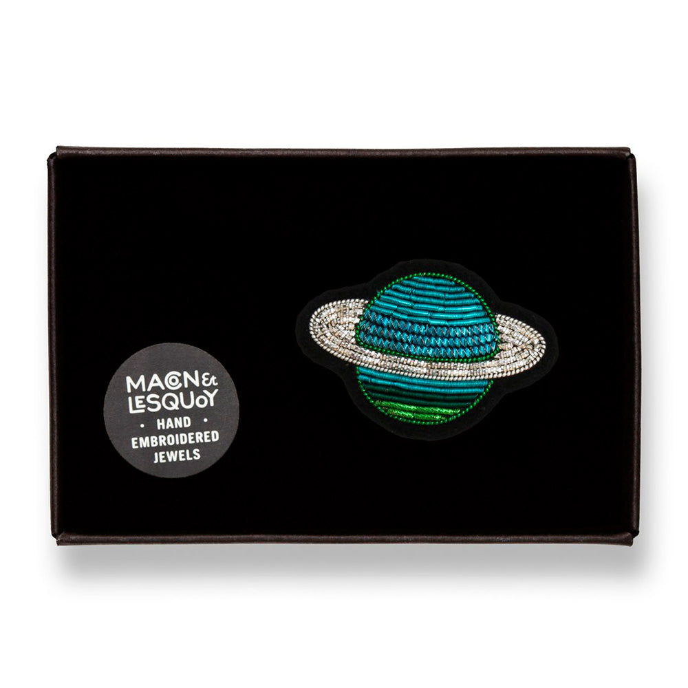 Broche Saturne Fait Main