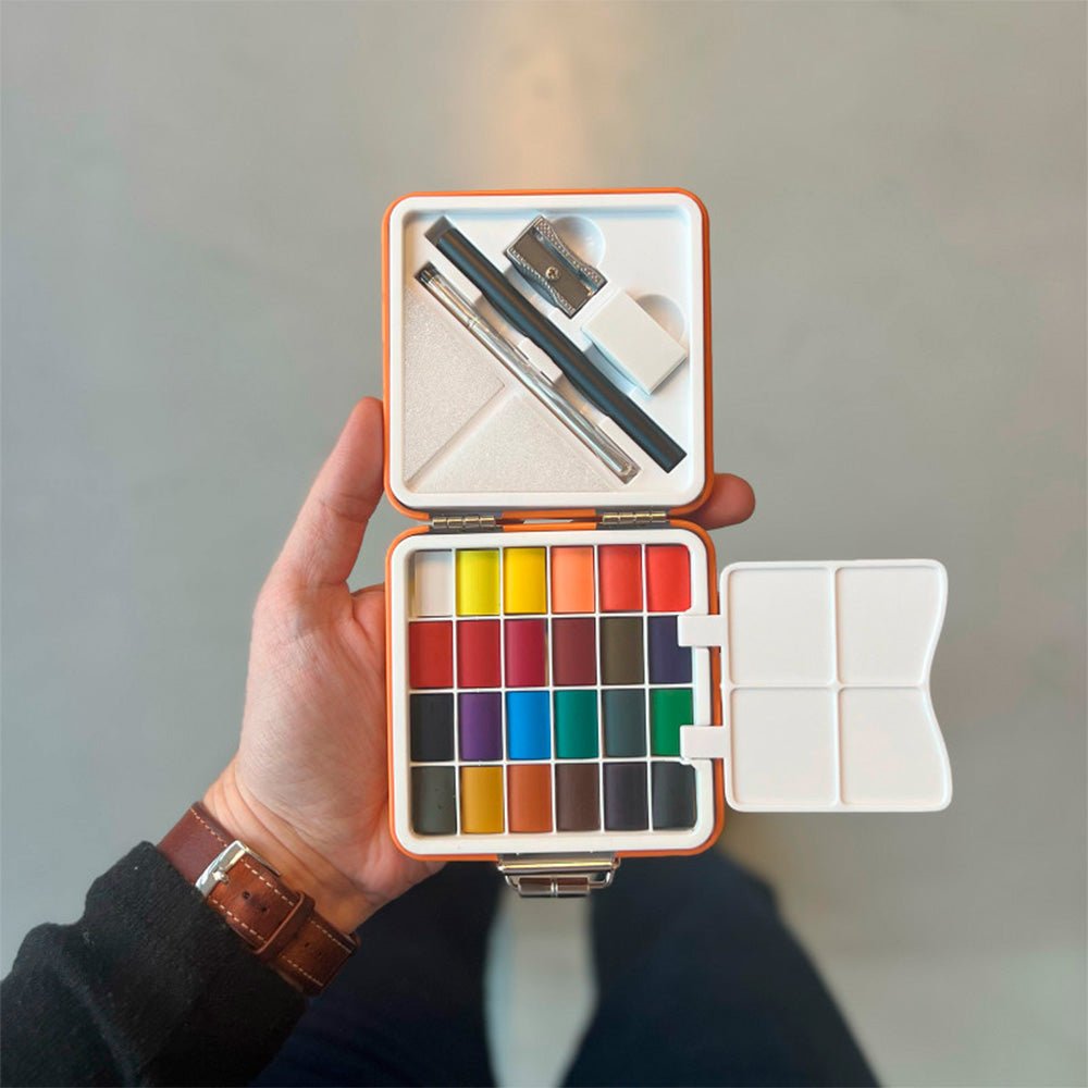 Kit d'aquarelle de voyage Naranjo