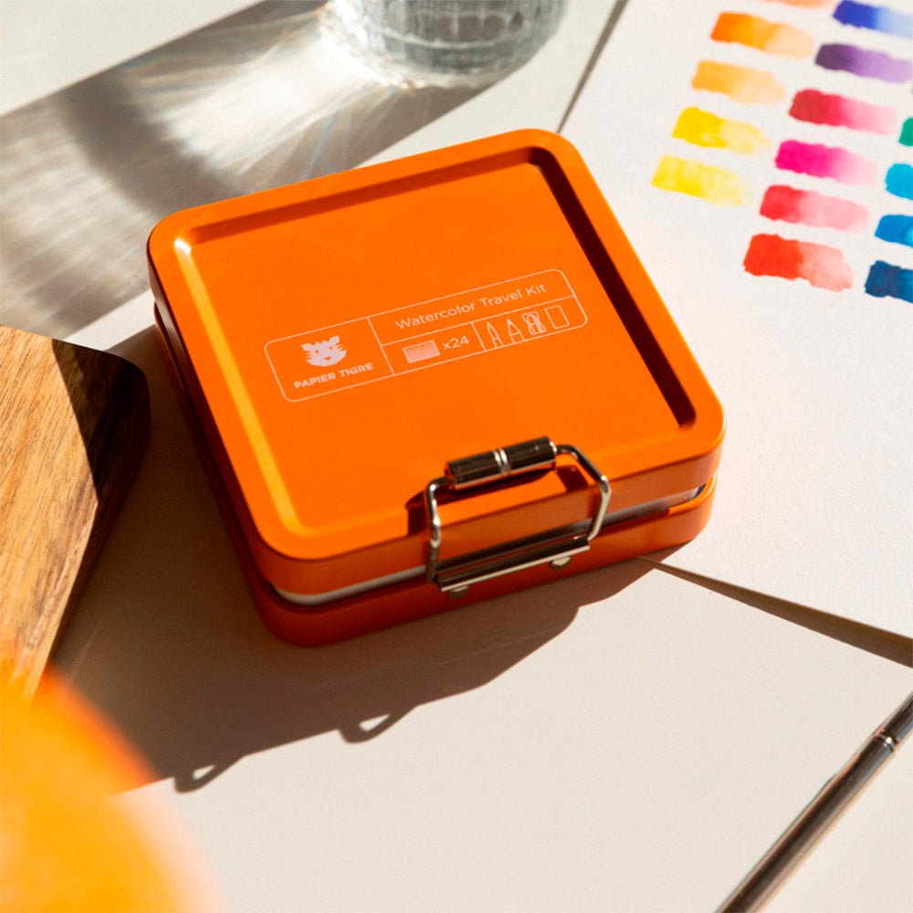 Kit d'aquarelle de voyage Naranjo