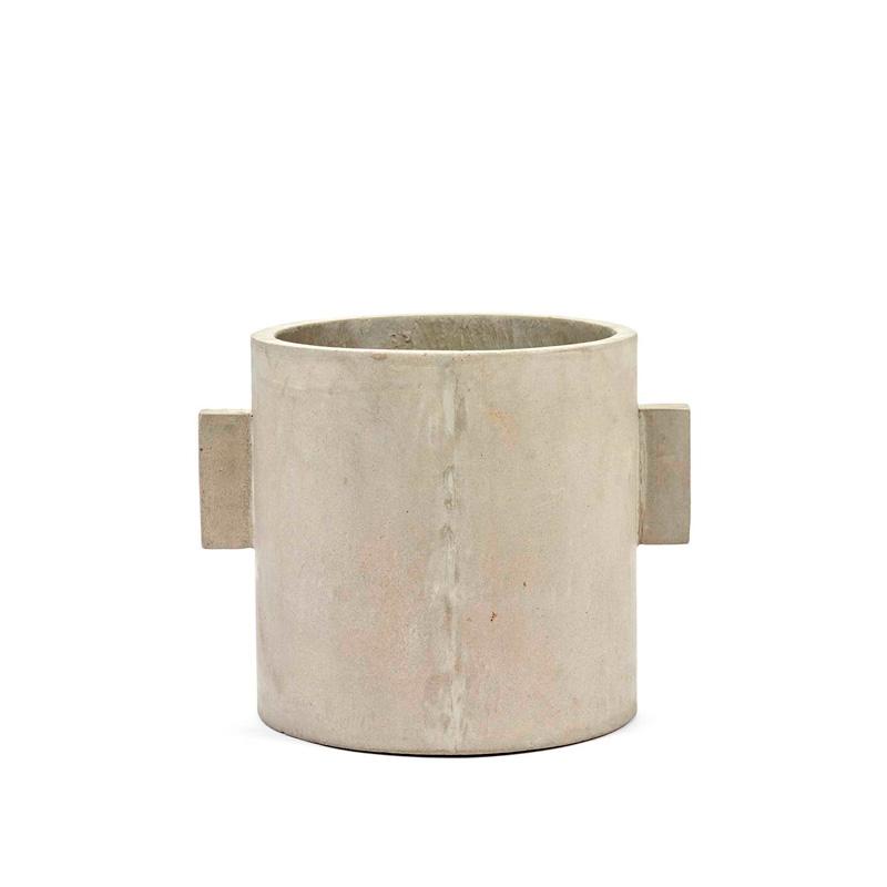 Pot Concrete Rond Naturel XL 25x25