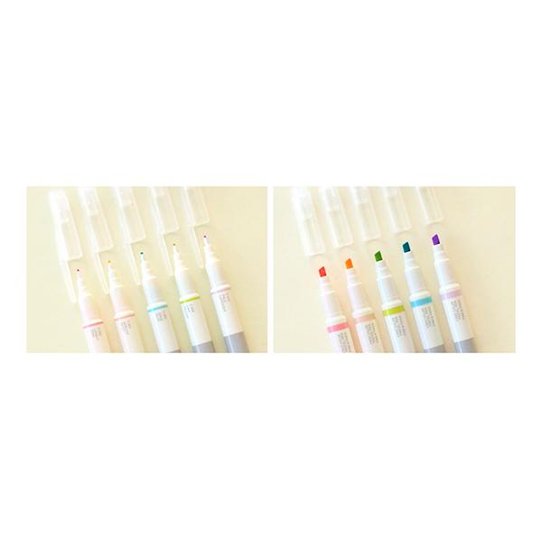 Ensemble de marqueurs à double pointe pastel 2Way