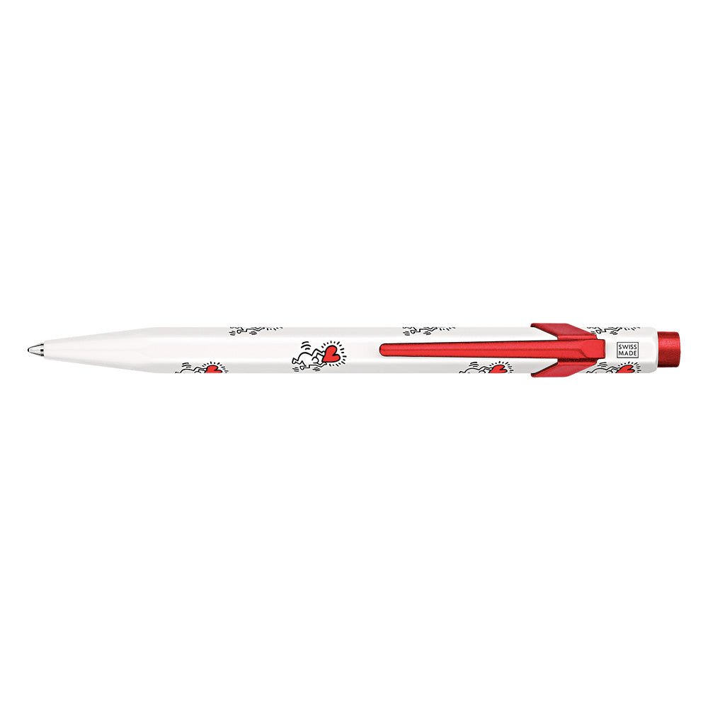 Stylo à bille 849 KEITH HARING Blanc Édition Spéciale