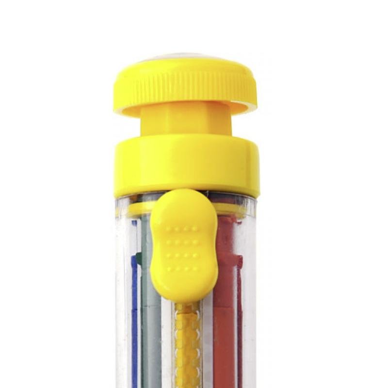 8 Colour Crayon Yellow