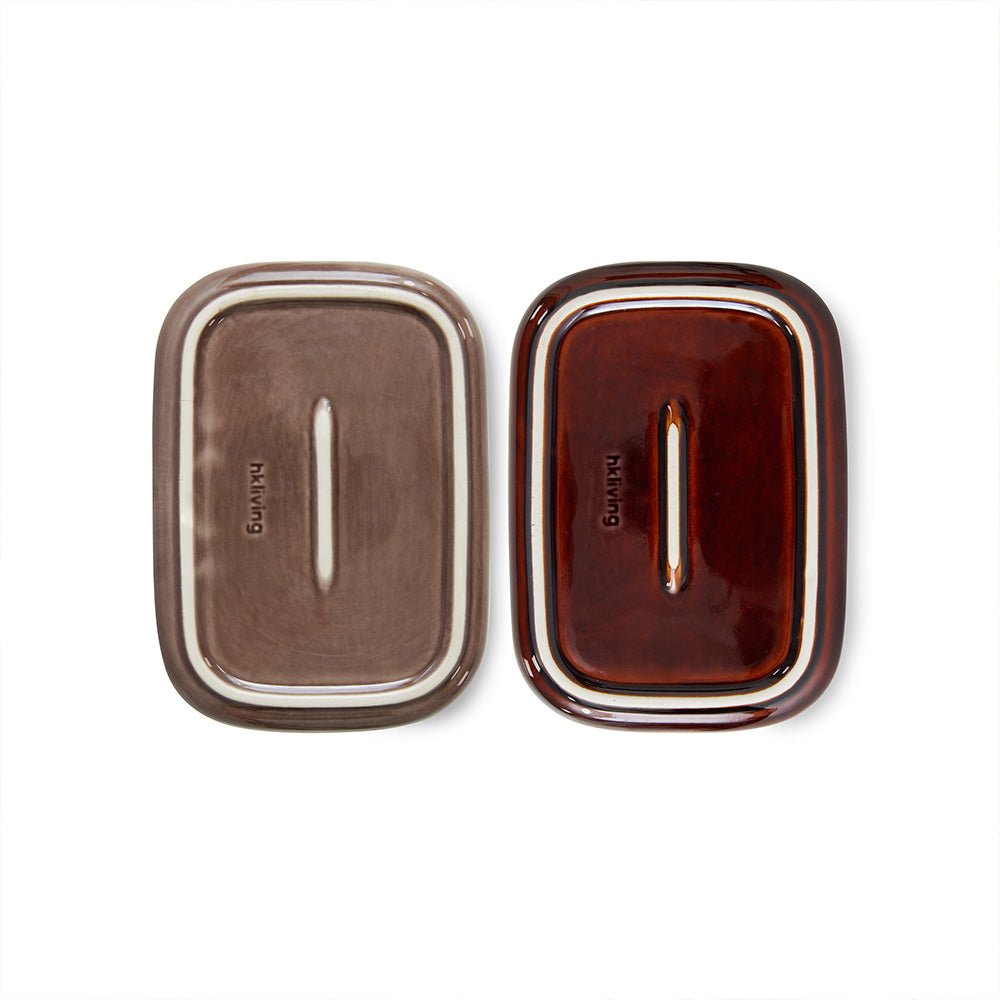 70s Ceramics: Small Trays - Mojave A