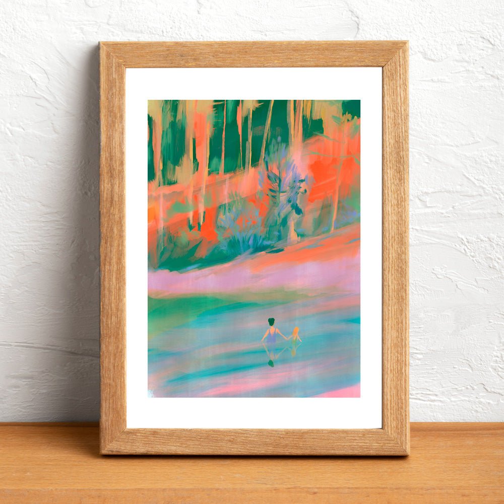 Impression giclée de la chanson d'août