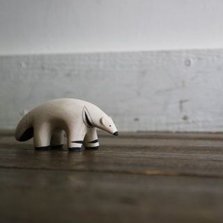 Fourmilier en bois pour animaux