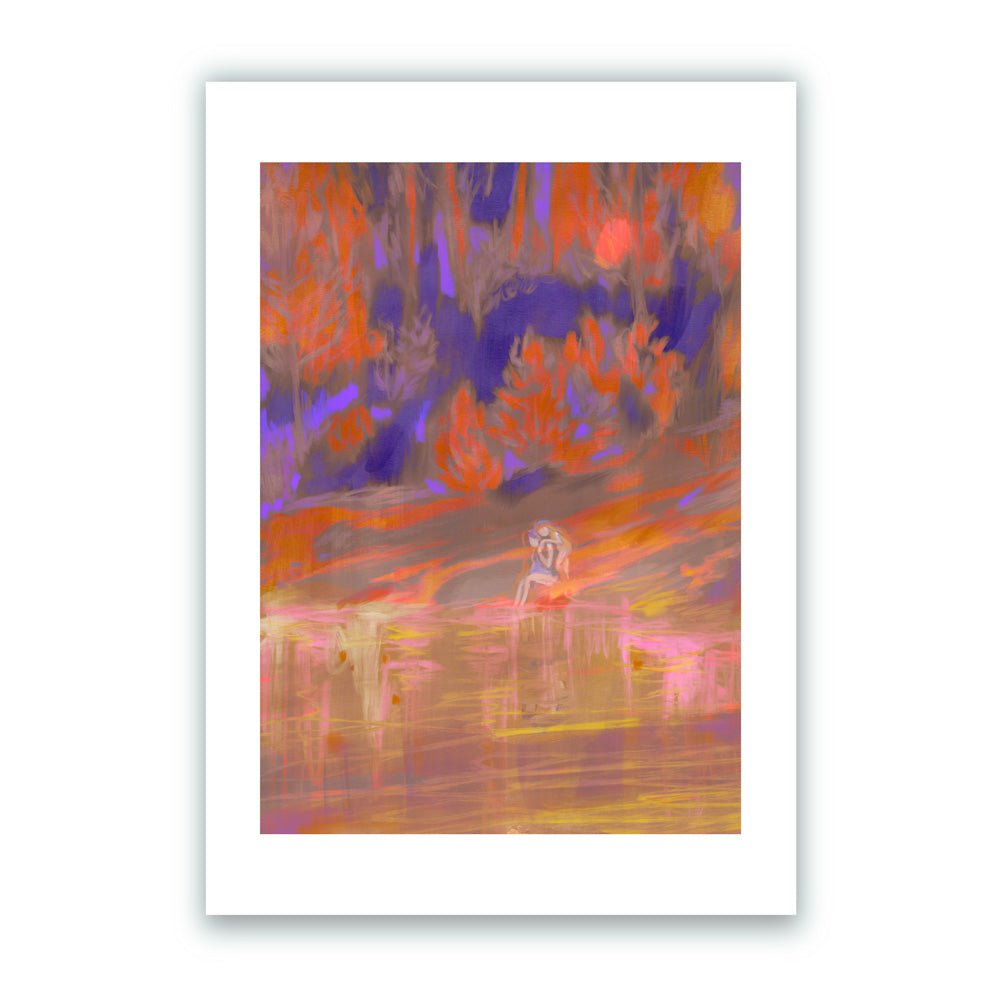 Aout Giclée Print A4