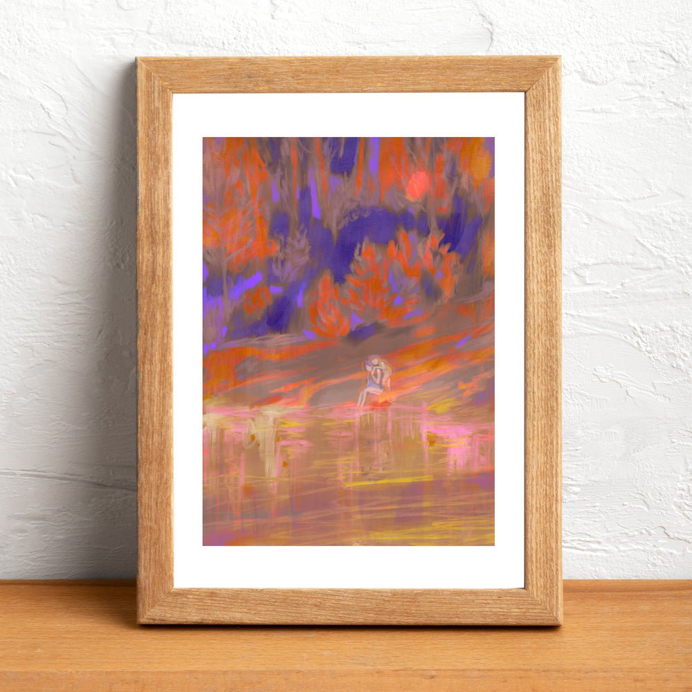 Aout Giclée Print A4