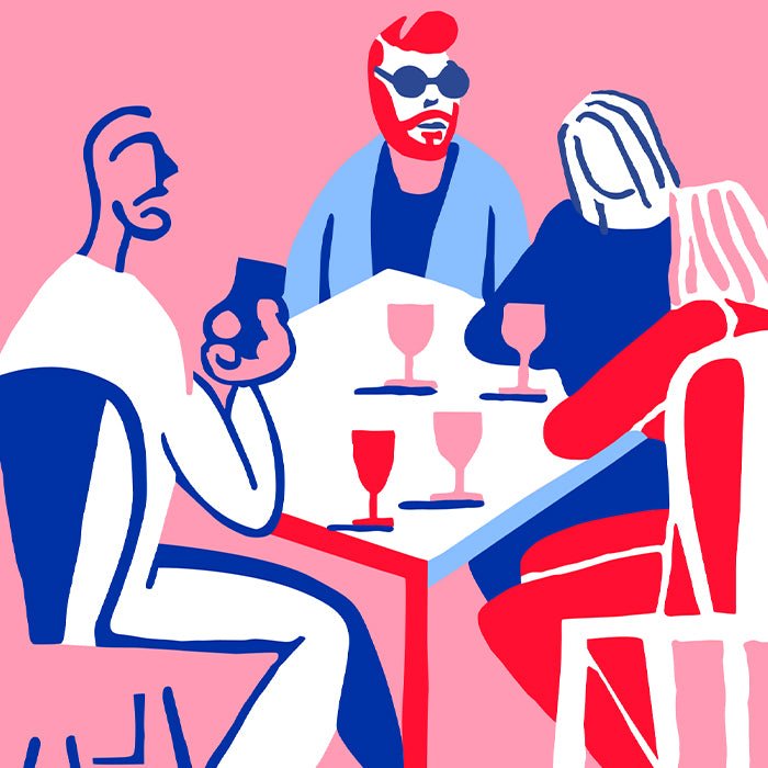 Aperitivo en Conde Duque Giclée Print