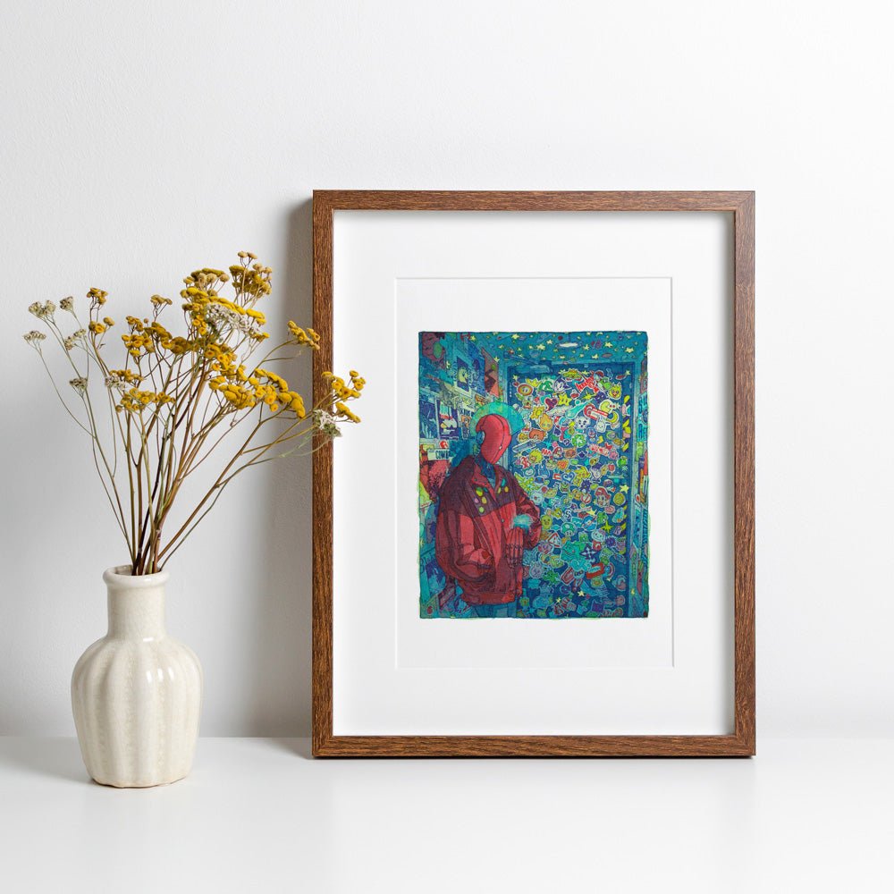 Impression Giclée des coulisses