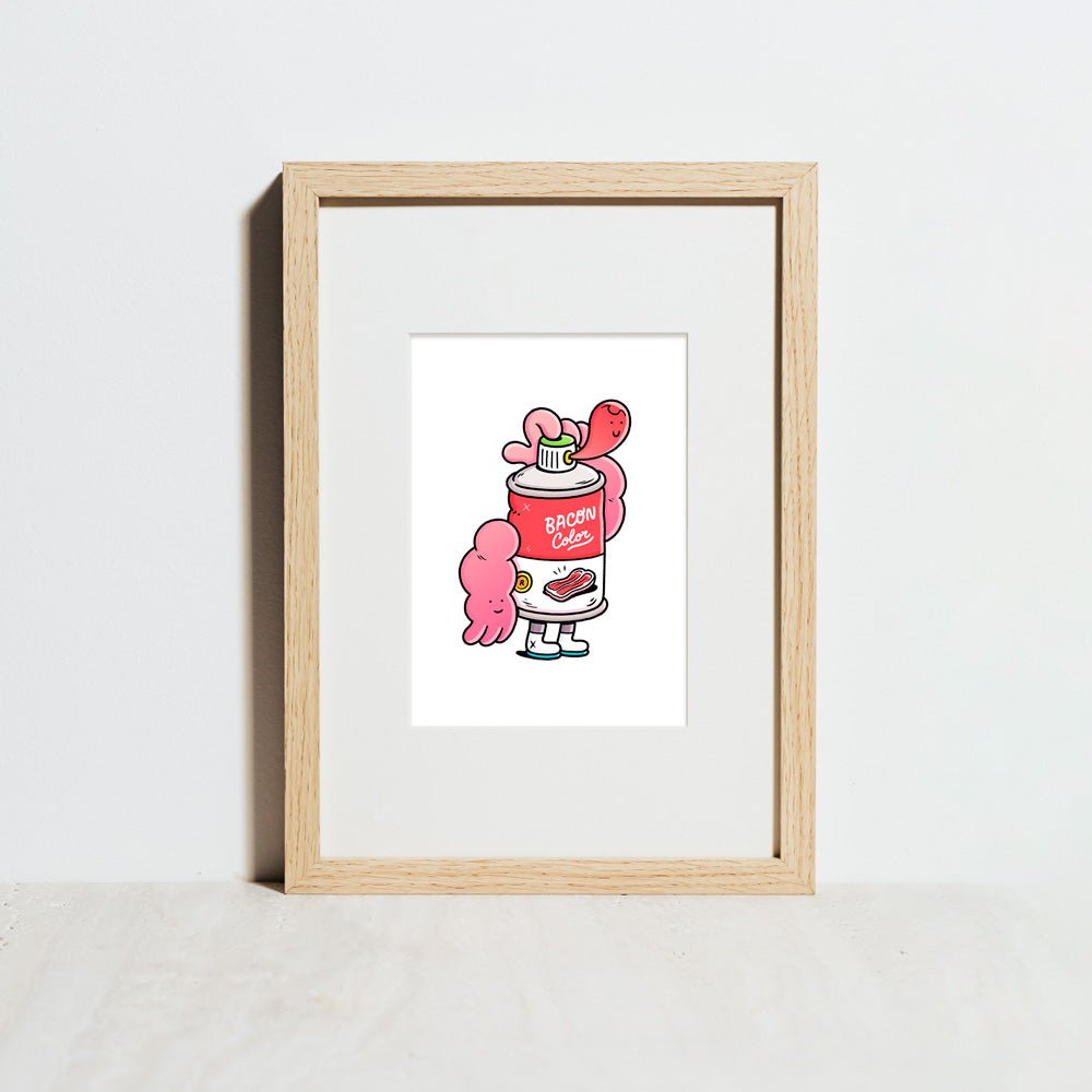 Bacon Spray Impresión Giclée