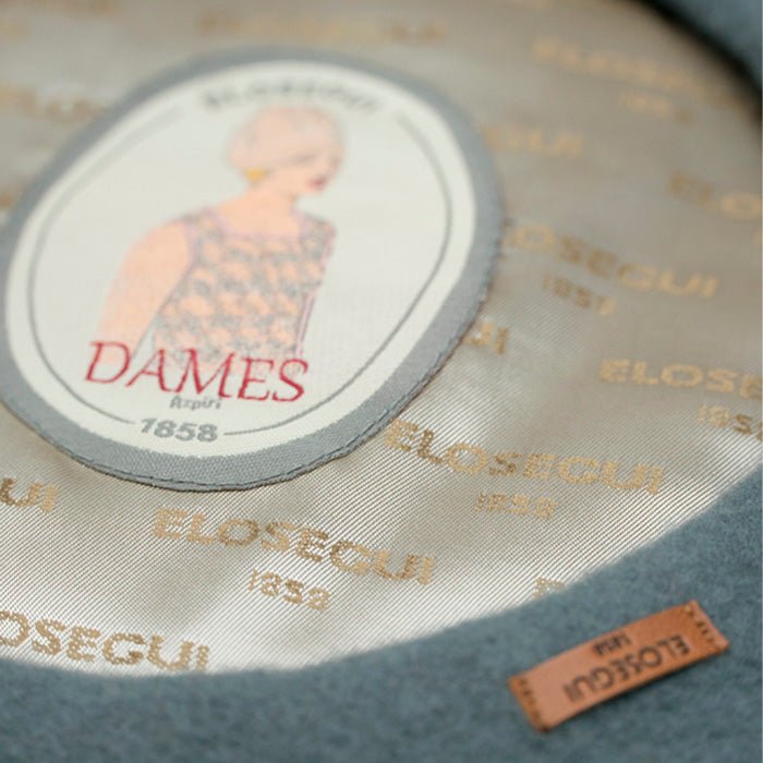 Dame Boina Lana Merino con Forro Gris Claro 74