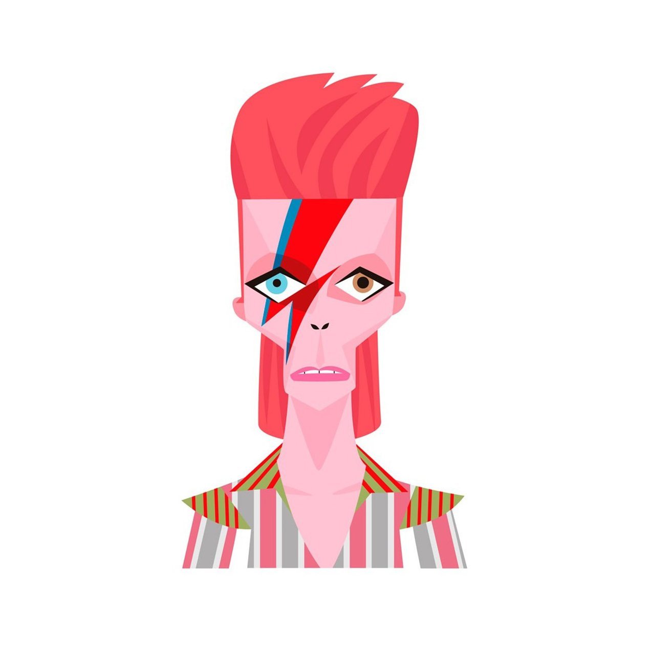 David Bowie Impresión Giclée