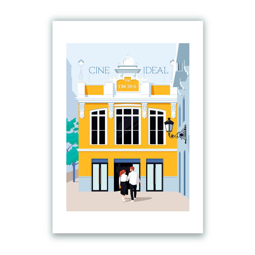 Cines Ideal Impresión Giclée