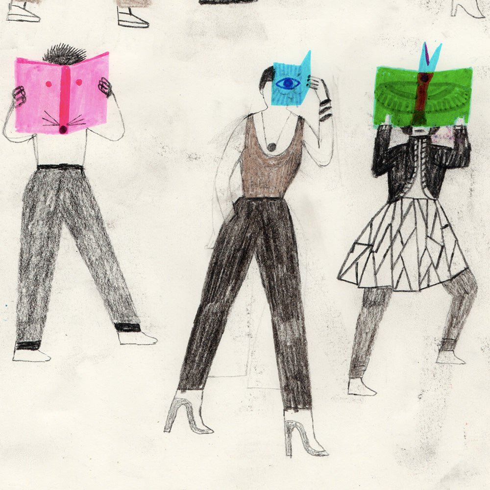 Cool Books Club 2 Impresión Giclée