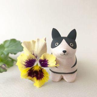 Corgi Animal de Madera Pole Pole