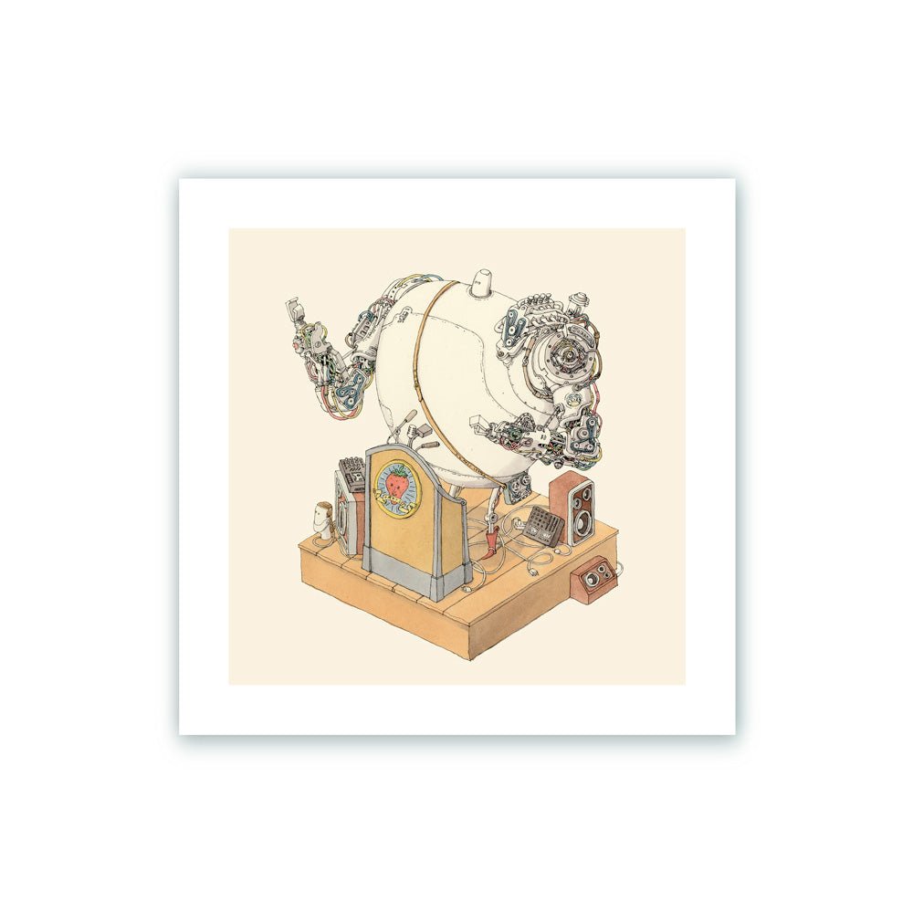 Conférence Robot DGD Giclée Print
