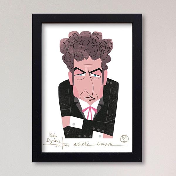 Impression giclée de Bob Dylan