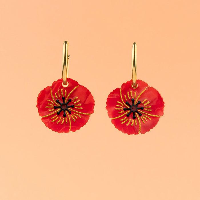 Poppies Earrings
