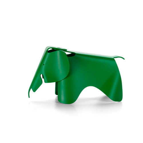 (E) Elefante Eames Pequeño Verde Palmera