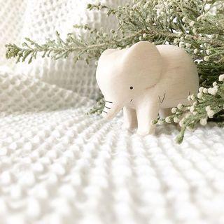 Elefante Animal de Madera Pole Pole