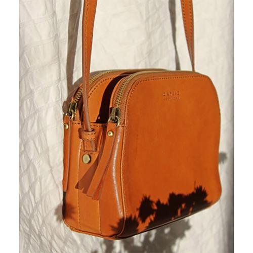 Emily - Eco Stromboli Cognac (Leather Strap)