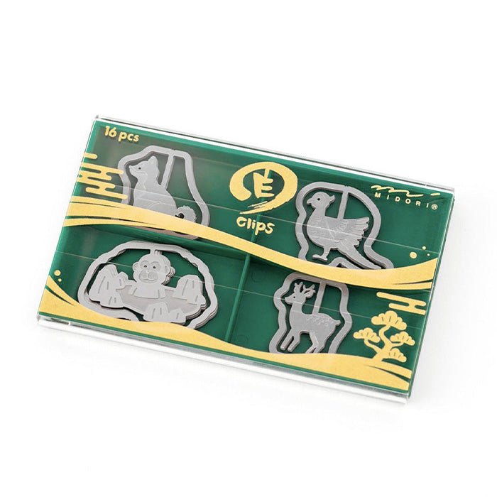 Etching Clips Japanese Animal