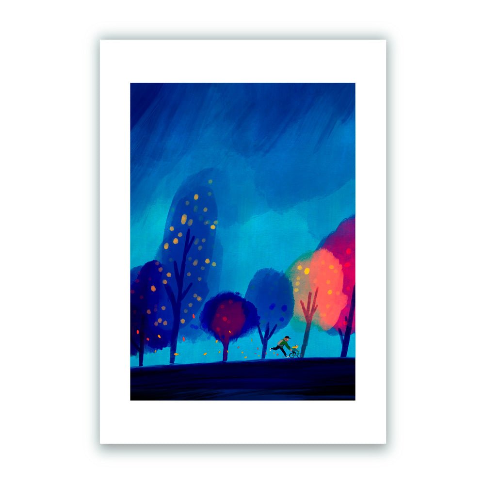Impression Giclée Première Marche