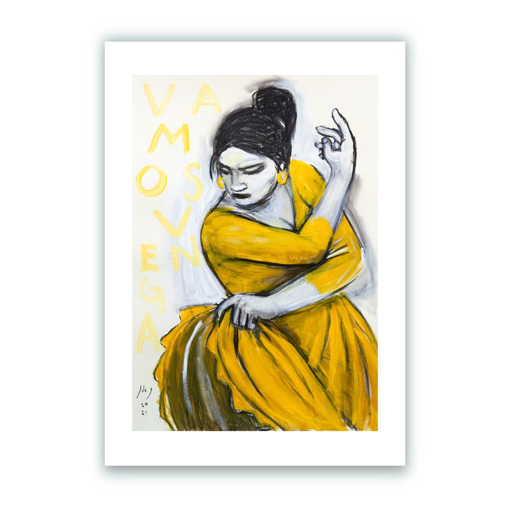 Flamenca "Vamos Venga" GIclée Print
