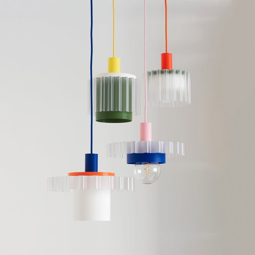 Lampe Gigi N°3 Câble Orange