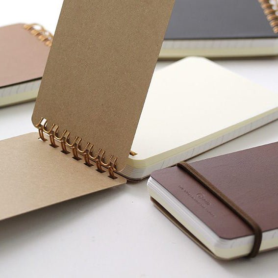 Cuaderno de Anillas WM Grain Negro